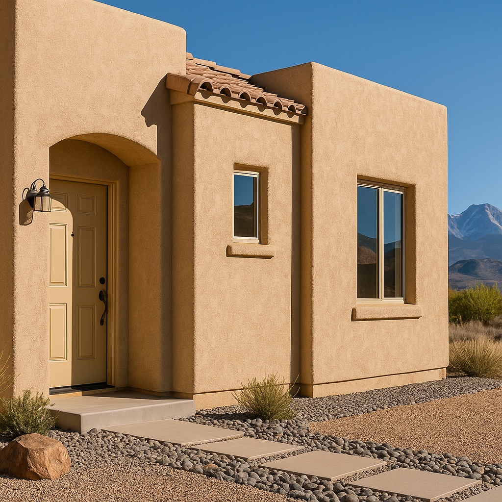 Finished-stucco-instalaltion-on-home